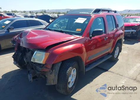 2005 Nissan Xterra S из США, поврежденный, VIN 5N1AN08W35C605792